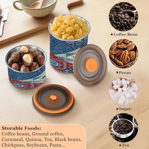 Contenedor para café Kigai con tapa hermética acero inoxidable 17 oz miniatura 5