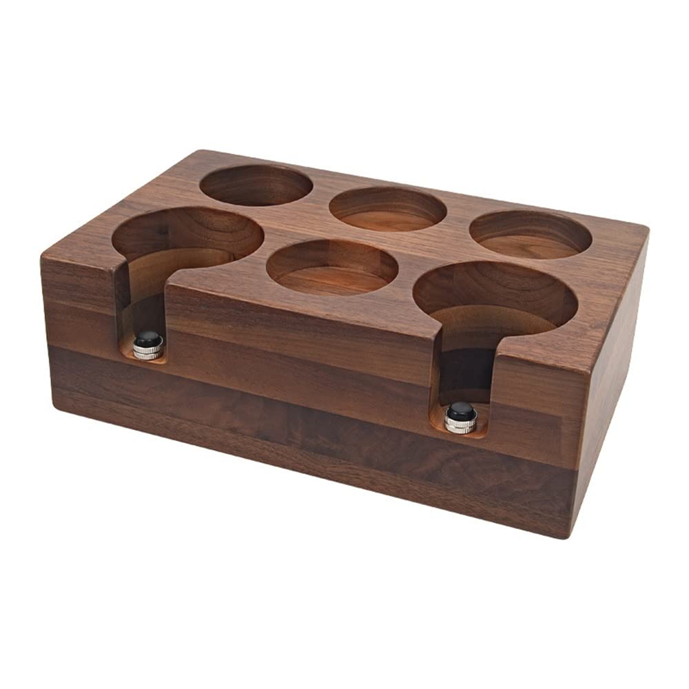 Supporto per filtro da caffè in legno per manomissione tappetino supporto per macchina da caffè supporto base rack accessori per caffè (colore: A)