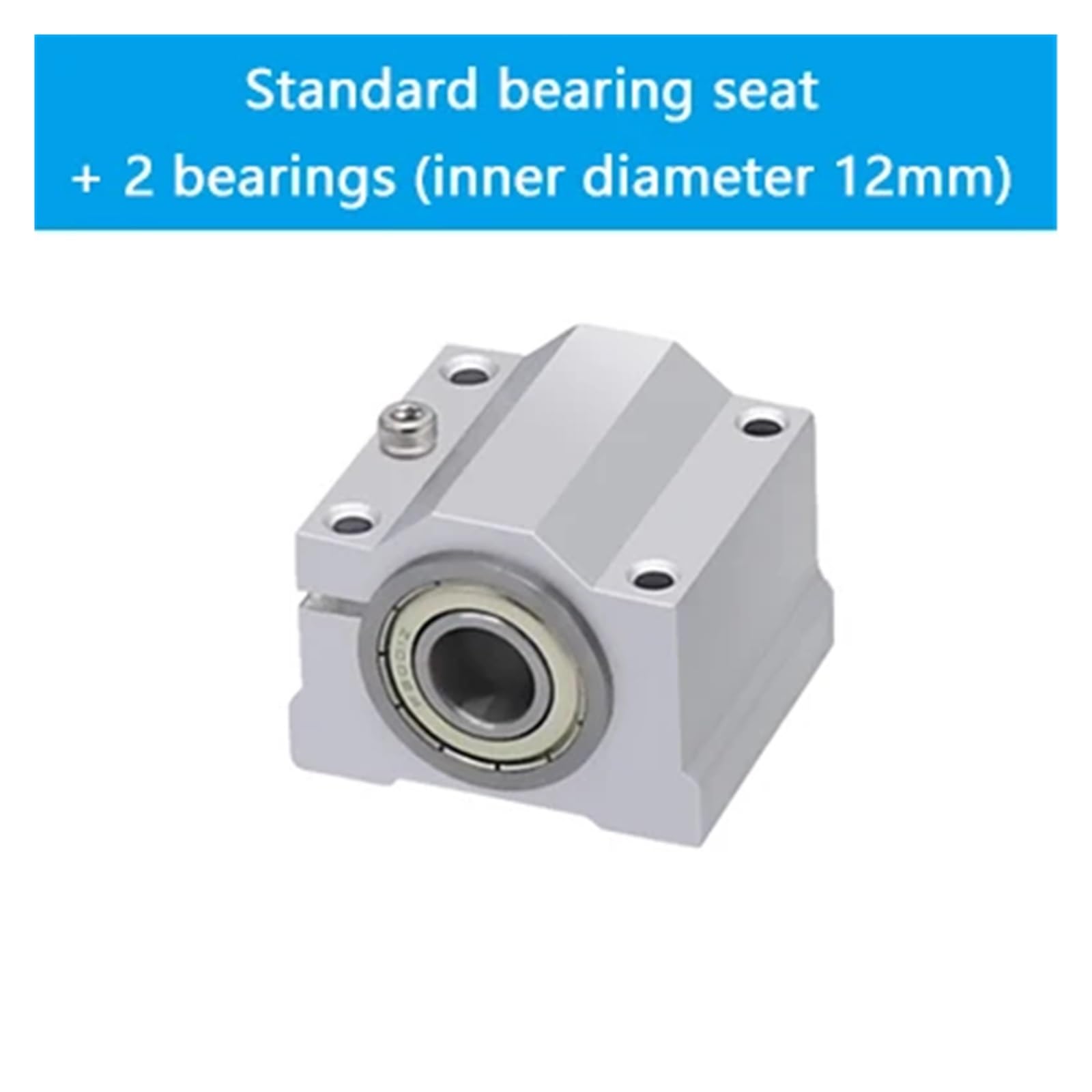 DIY Mi/ni Torno husillo Asiento pequeño 775 Motor Banco Vivienda 895 Motor carpintería Torno Montaje Asiento Fijo(Set 5 Standard 12mm)