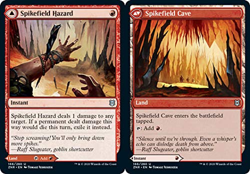 Amazon.com: Magic: The Gathering - Spikefield Hazard // Spikefield