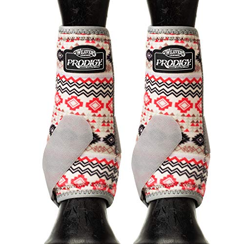 Image of Weaver Equine Prodigy Athletic Boots, Small, Crimson Aztec