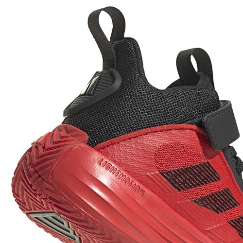 adidas OWNTHEGAME 3.0 Shoes Basketball-Schuhe, core Black/RED/RED, 30.5 EU