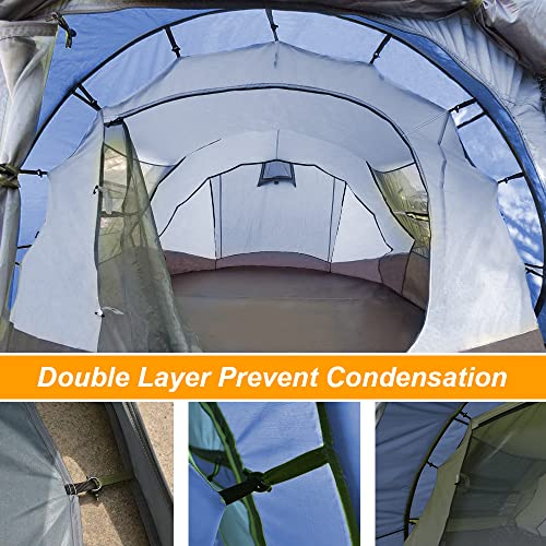 Pop Up Tent & Tent Footprint, Ayamaya Pu 3000 Waterproof Tent Ground Cloth For Family Camping Tents With 6 Tent Stakes For Camping Hiking Picnic #TOP3