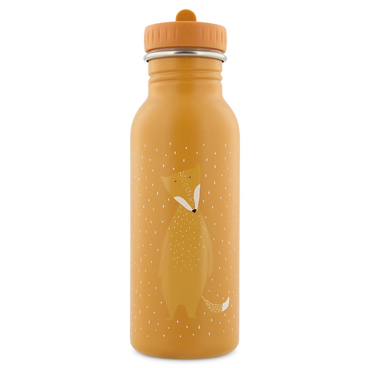 Trixie - Gourde pour Enfants en Acier Inoxydable 500ml - Mr. Fox (Renard)