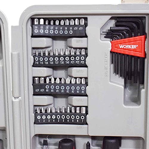 Kit de Ferramentas 110 Peças Worker 980803 980803