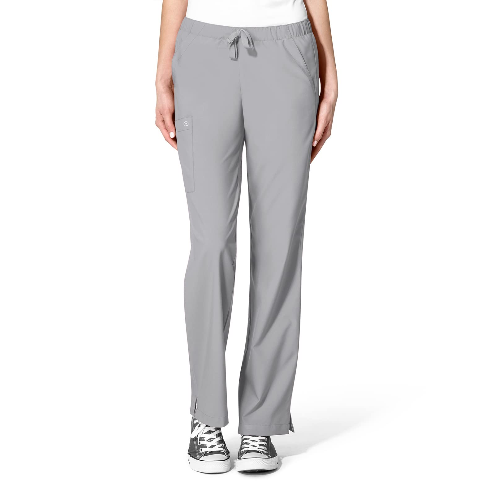WonderWink W123 Grey X-Large Petite Scrub Pant