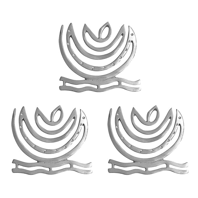 Shubh Sanket Vastu Aluminium Helix Vastu for North-East Vastu Defects - Remedy for Dosha Nivaran Missing Corner (Silver, 4 Inch, Pack of 3)-image-5