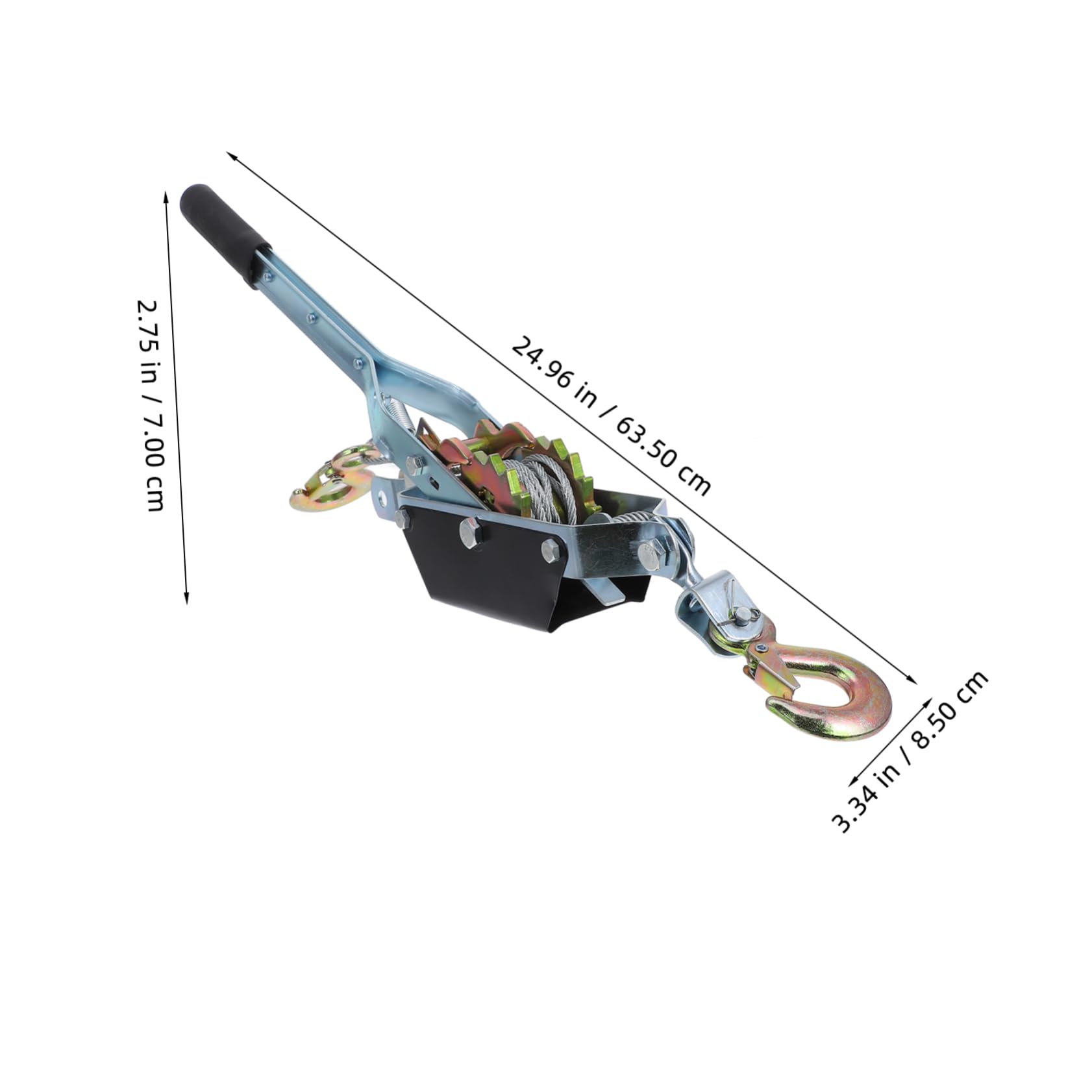 Seilspanner, verstellbar, mitziehbar, Werkzeug, Hebezeug, Abseilen, Draht, Stromsystem, Maschendraht, Zaun, Spanner, Motor, Brechstange, Abschleppseil, Abzieher zum Baumfällen, Halter, Tür, Gestell,