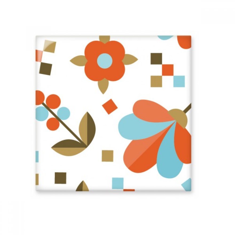 Plante fleur carreaux de céramique pixel pour crédence cuisine et bain
