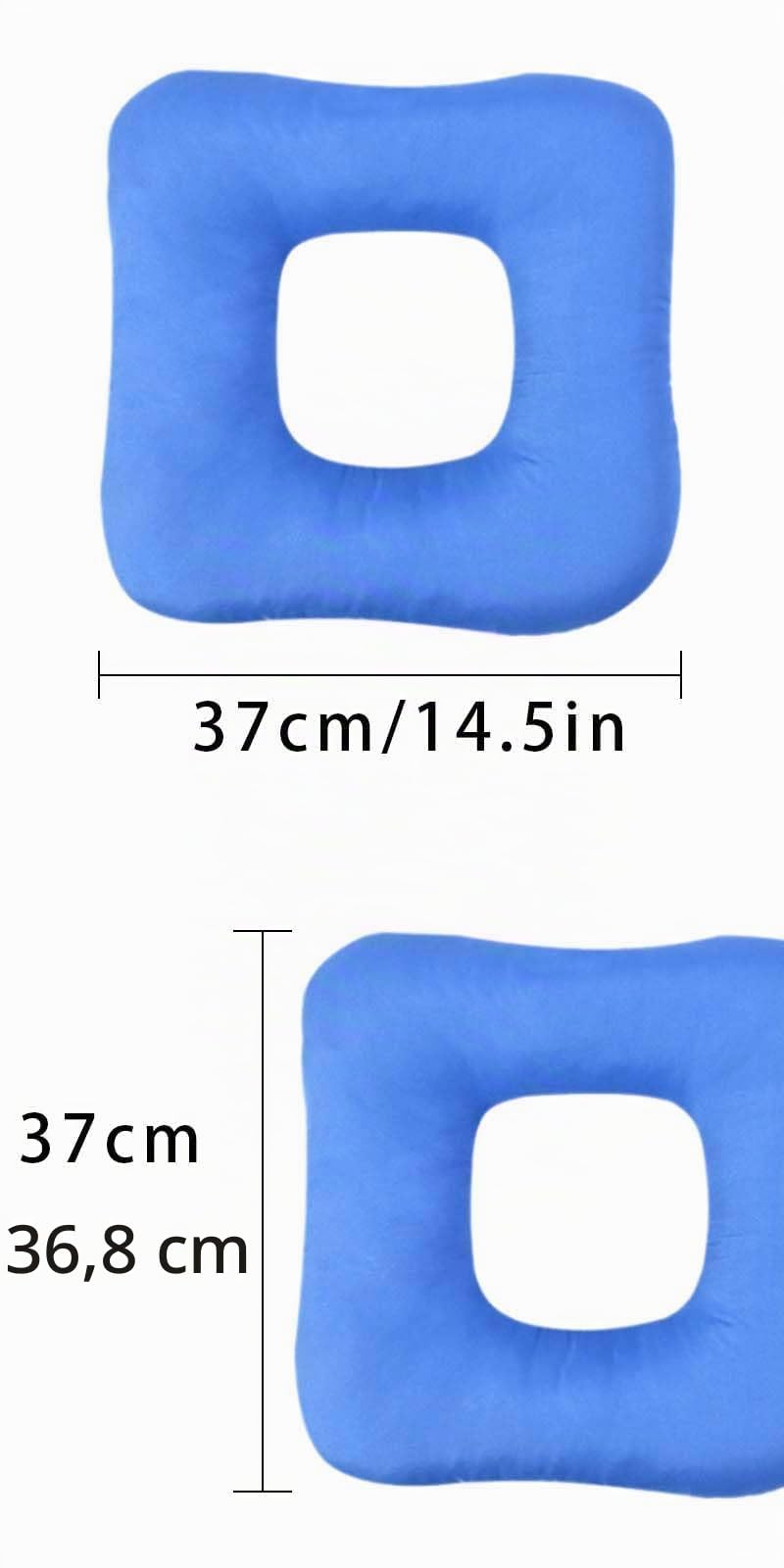 Coussin Ergonomique pour Coccyx,Coussin Anti-escarres,Coussin avec Trou Central,Coussin orthopédique pour Fauteuil Roulant,Coussin hémorroïde,Coussin orthopédique en Forme de Donut,Coussin Hemorroides