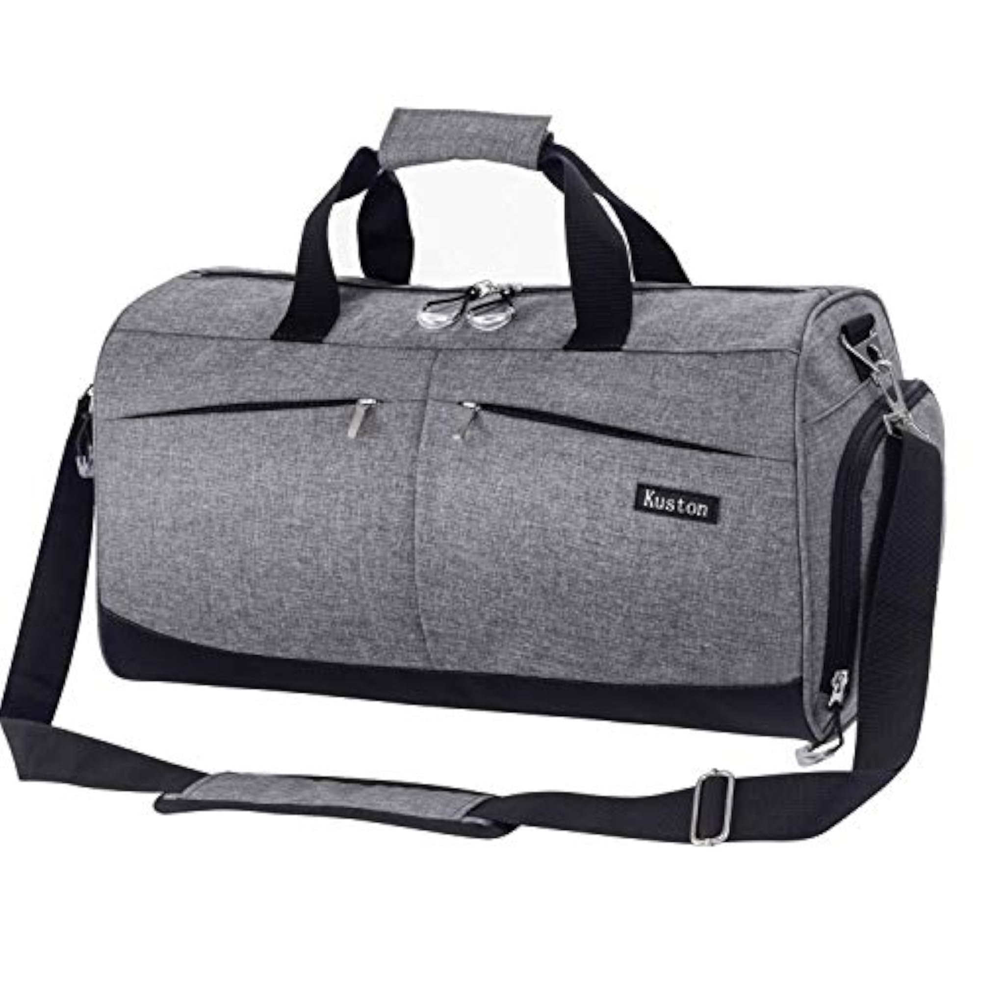 Travel Duffel Bag, 45L with Shoes Compartment