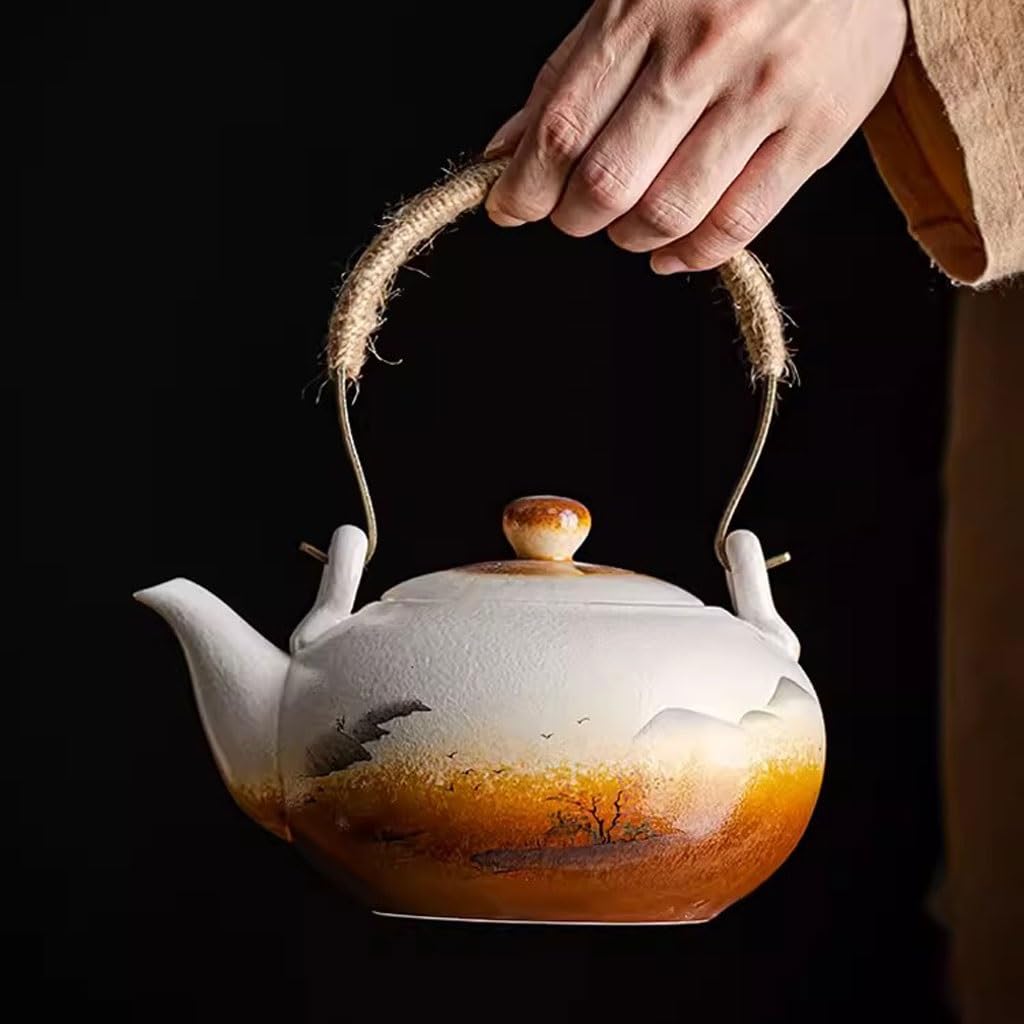 【Sale】英国製　ティーポット Teapottery BathTeapot Amazon.com | Tea Kettle 600mL Teapot Single Pot Household Ceramic