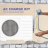 BACOENG Manifold Gauge, Air Conditioning Refrigerant Charging Measuring Hose Recharge Kit With Mirror Valve R410a R22 R407c R134A #5