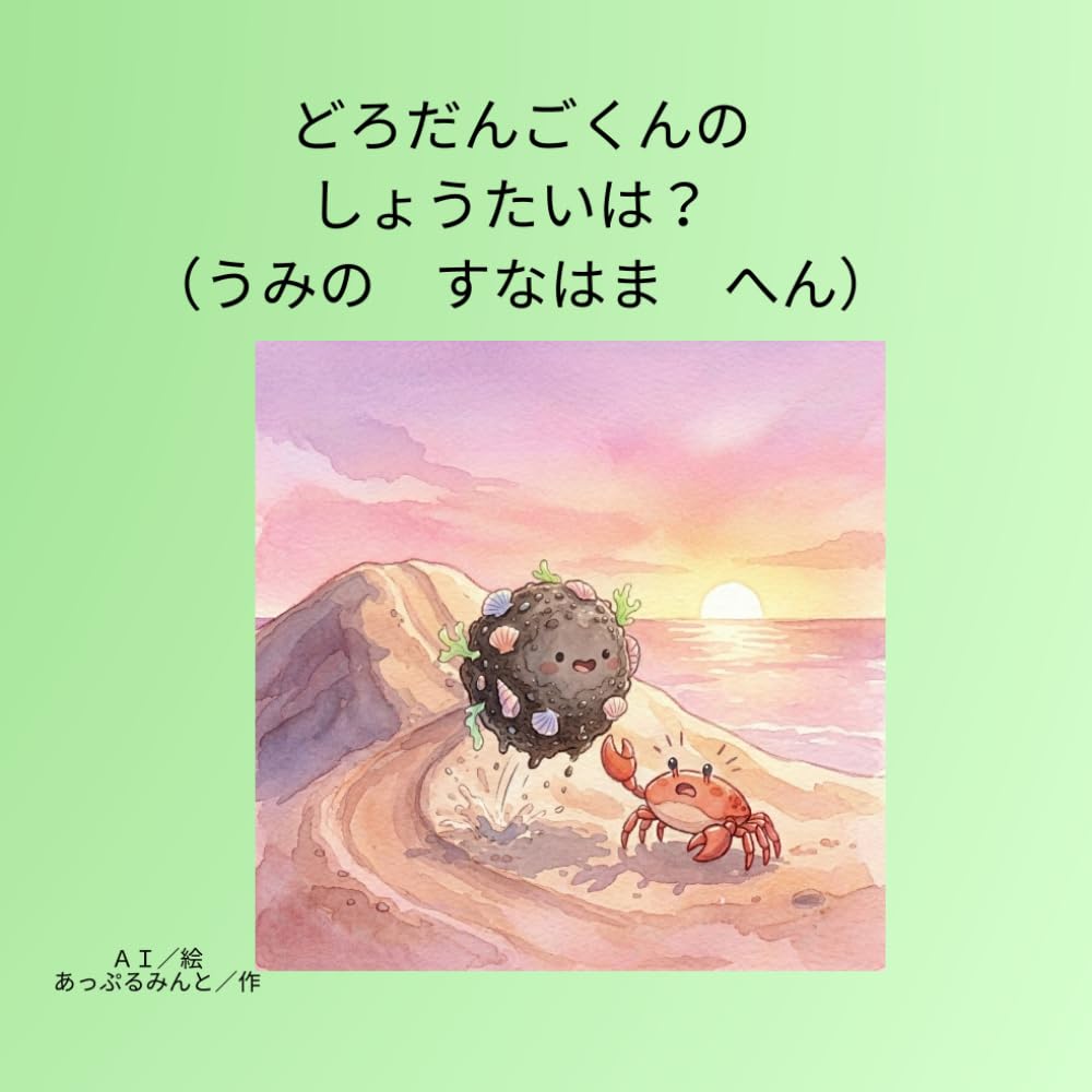 どろだんごくんのしょうたいは？（うみのすなはま　へん）