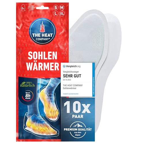 THE HEAT COMPANY Sohlenwärmer - EXTRA WARM - 8h warme Füße - Wärmesohlen – Ansicht 1