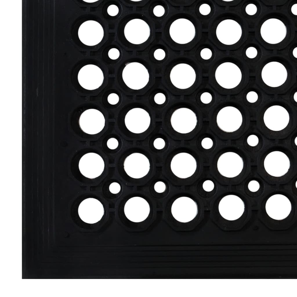 Genérico Felpudo Caucho 60 x 90 cm Rectangular