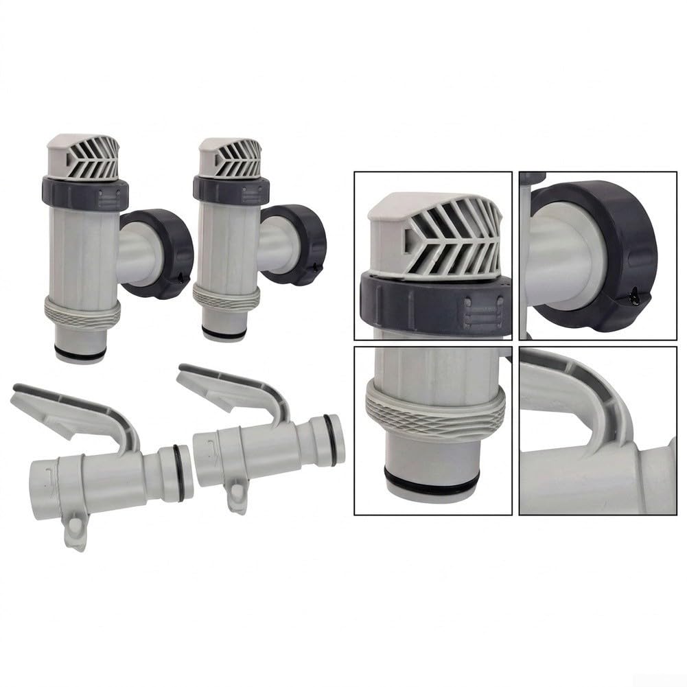 Adaptateur Plastique pour robuste pour Pompe à pour sable Adaptateur | Compatible systèmes hors pour sol, régulation flux eau, remplacement usées, installation rapide outils