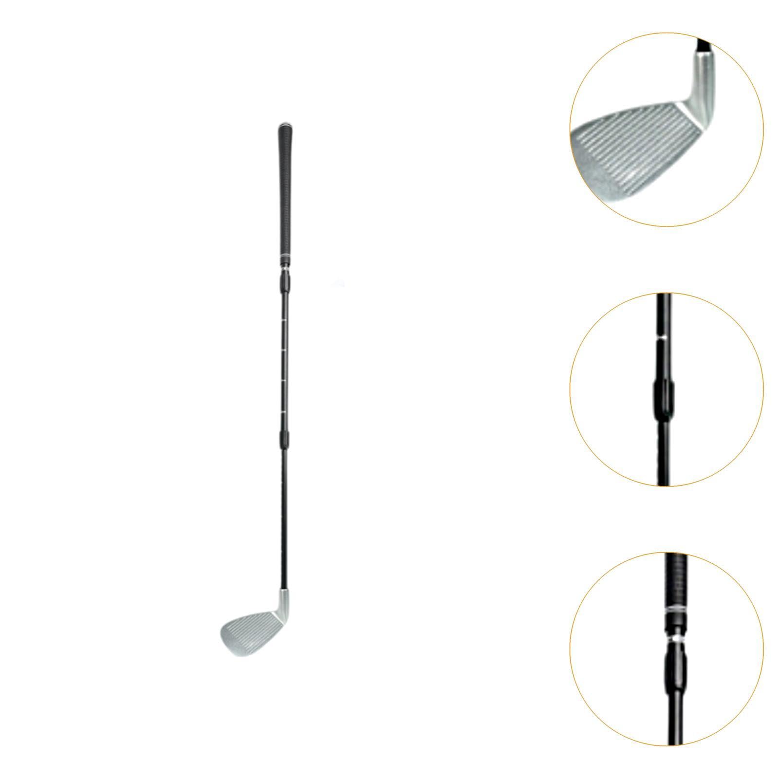 F Fityle Golf Wedge Golf Chipper Club telescópico Equipo de aleación de Aluminio con Escala PRÁCTICO Ajustable Club