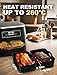 Silicone Air Fryer Liners 2 Pack for Ninja Dual Zone AF400UK AF451UK AF300UK 8–9.5L Foodi MAX, Compatible with Tower T17088, Keplin, EMtronics Reusable Non-Stick Dishwasher Safe Accessories