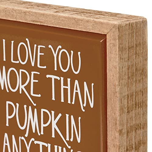 Primitivesbykathyiloveyoumorethanpumpkinanythinghomedecorsign  Urban Country Home Decor Primitives by kathy i love you more than pumpkin anything home decor sign  urban country home decor