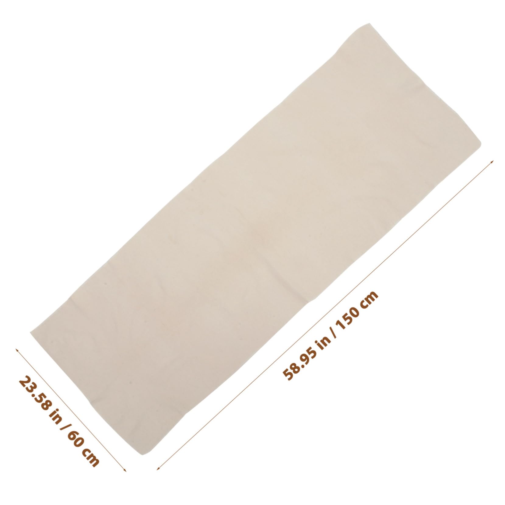 PRETYZOOM Pastry Fermented Cloth Liner Reusable Making Basket Liner for Baking Suitable for Sourdough French and Artisan Bread