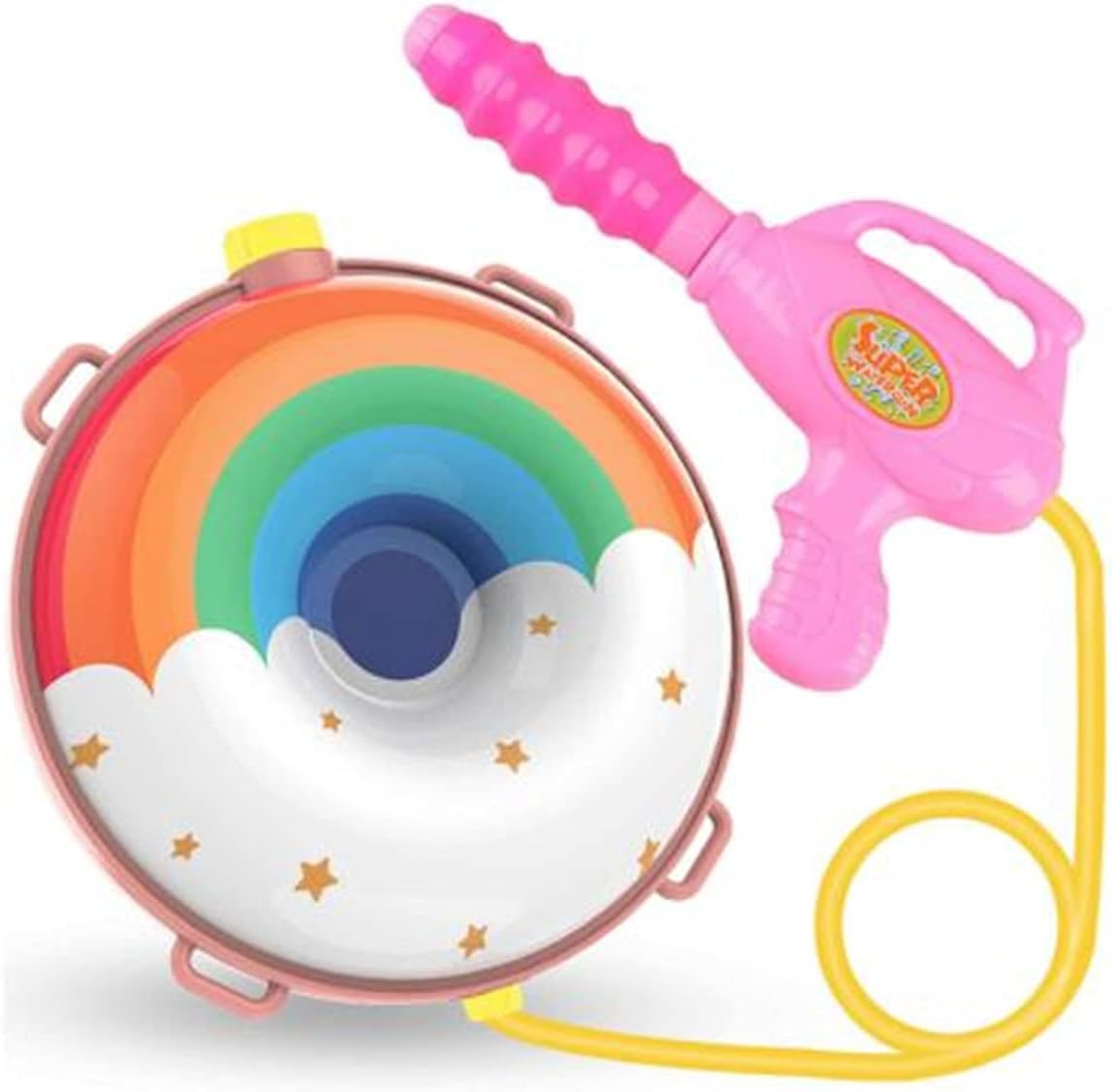 M Stone 水鉄砲 ウォーターガン リュック型 大容量 10cc 水遊び かわいい ドーナツ型 虹 M Stone 水鉄砲 ウォーターガン リュック型 大容量 10cc 水遊び かわいい ドーナツ型 虹