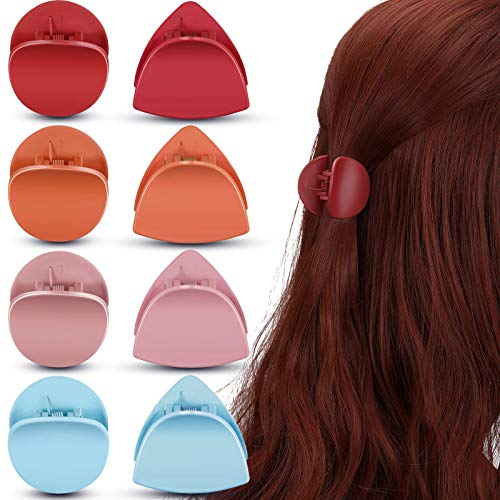 8 Pieces Claw Hair Clips Mini Hair Jaw Clips Non-Slip Hair Claw Clips Barrettes Hair Accessories for Women Girls