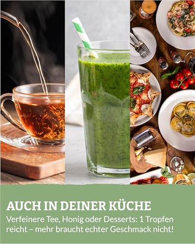 Heldengrün® BIO Oregano Öl [HOCHDOSIERT] mit +82% Carvacrol - Zertifiziertes Lebensmittel zum Einnehmen - Oreganoöl Bio aus Griechenland - Oregano Oil