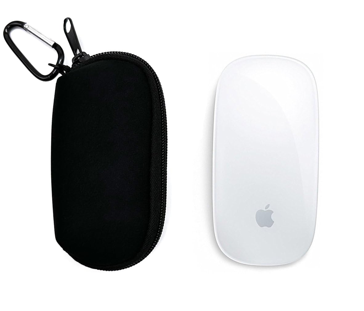 Tiamat+ New Wanty 1 Pair of Neoprene Storage Carrying Case Bag Dust Covers for Apple Magic Mouse (I and II 2nd Gen)