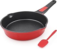 Vista 11 de Sartenes antiadherentes de 12 pulgadas con tapa, sartén profunda antiadherente de 5 cuartos de galón, sartén con mango desmontable, compatible