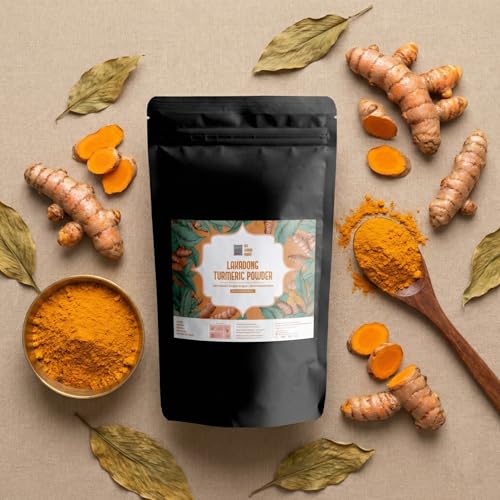 Image of My Pahadi Dukan Lakadong Turmeric Powder 1kg, Pure & Chemical-Free, Single Origin from Meghalaya, High Curcumin 8-10%, Hand-Harvested & Sun-Dried, Strong Aroma & Deep Golden Color