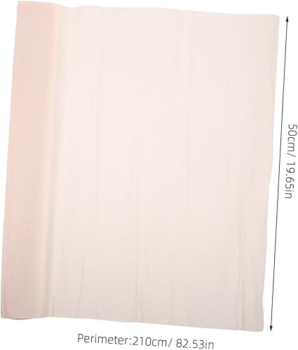 Miniatura 2 de ibasenice Hojas de papel crepé, 1 rollo de papel de seda elástico italiano para bodas, cumpleaños, vacaciones