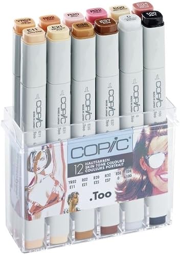 Classic 12 Piece Set Skin Tones