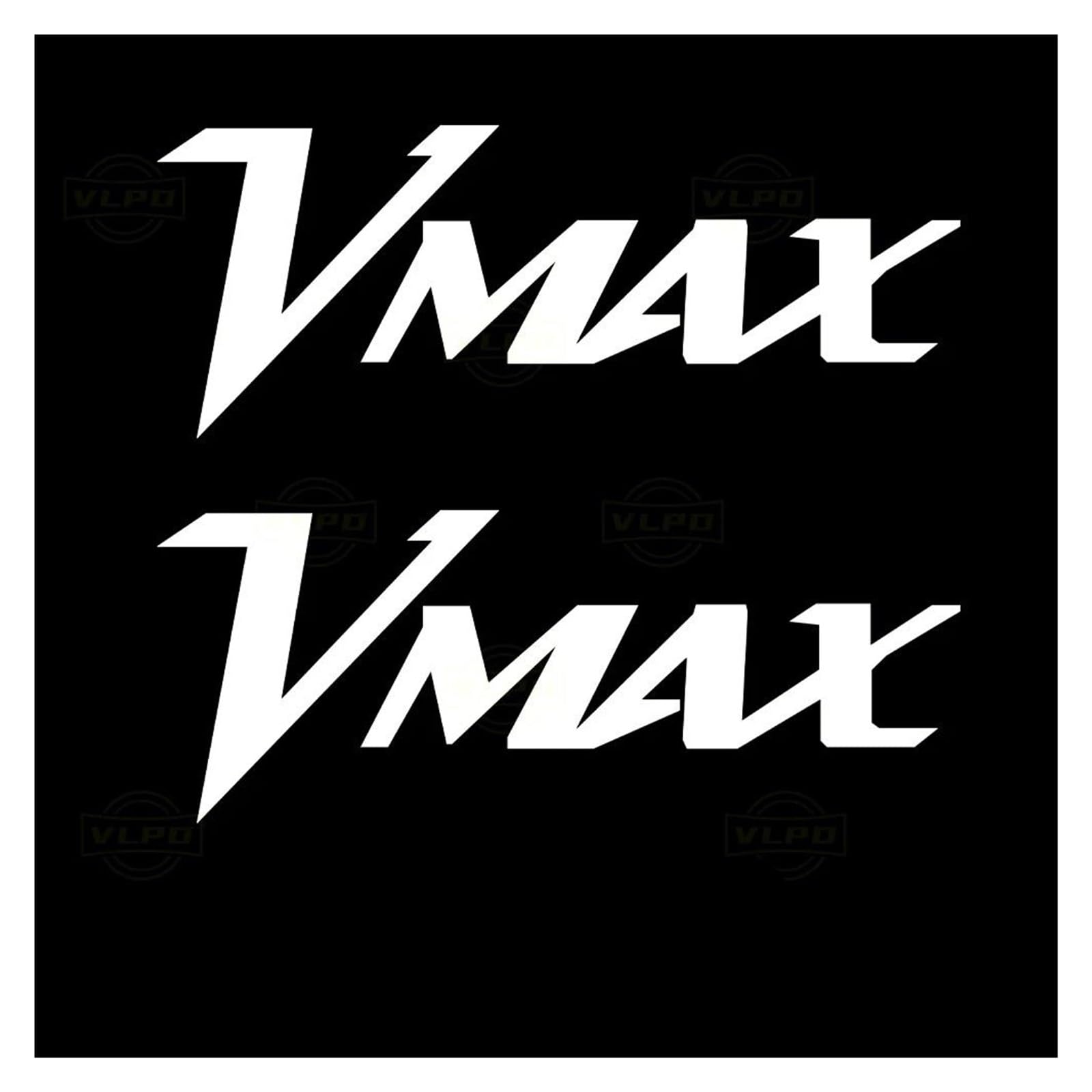 Decoration for Yamaha Vmax 1200 V Max 1700 V-Max Max1200 Max1700 Vmax1200 Vmax1700 Glow Stickers Waterproof Reflection Decals(Silver)