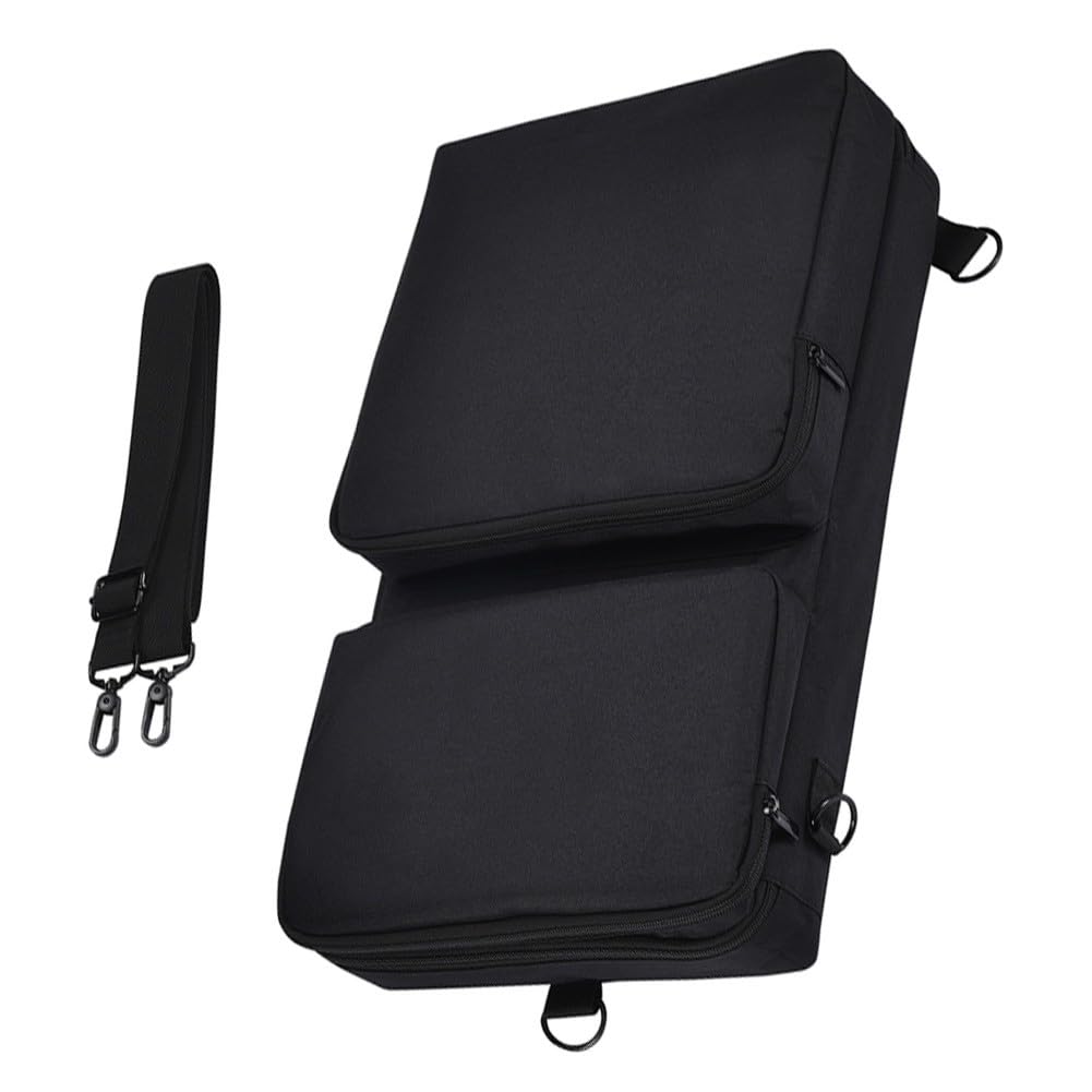 Housse de protection en EVA épais pour DDJ-FLX4 DDJ-400 DDJ-REV1 DDJ-SB3 DDJ-202 avec bandoulière rigide Noir