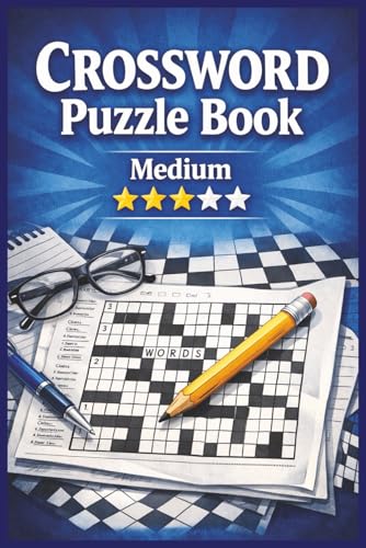 Puzzle Crossword Book: Ultimate Crossword Puzzle Book | Everyday Vocabulary & Routine | 50+ Puzzles, 6 x 9 Inches, 120 Pages | Best Crossword Puzzle for 2026 image 2