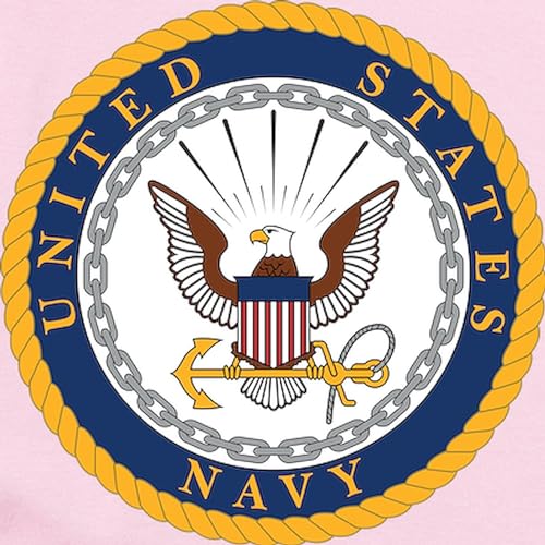 CafePress United States Navy Emb Long Sleeve Infant Bodysuit Cute Long Sleeve Infant Baby Bodysuit Romper2