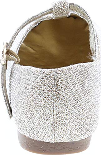 Bella Marie Girls Triss-13K T Strap Dress Flats Shoes4