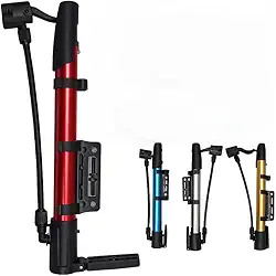 Bomba de Ar Manual Portátil Multiuso – Inflador para Bicicleta, Pneu de Moto, Bola, Colchão e Piscina.