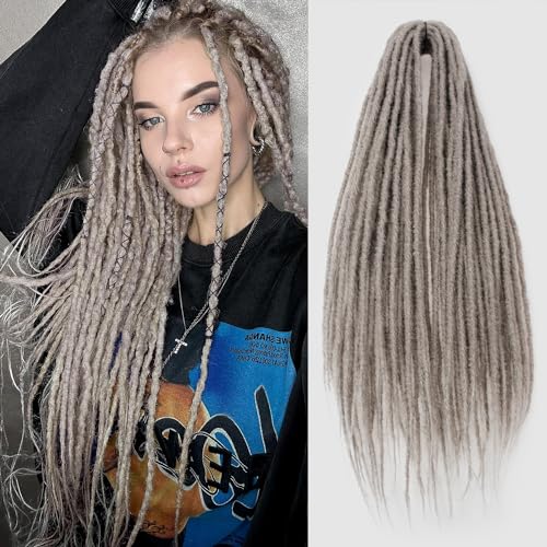 24 Inch Dreadlocks Extensions Hippie Locs Crochet...