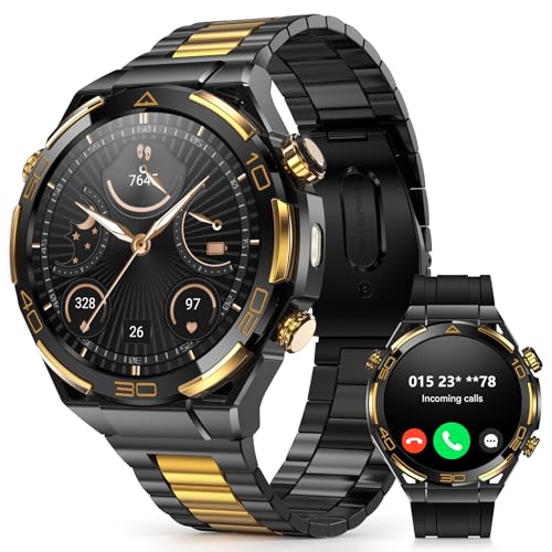 IOWODO Reloj Inteligente Hombre Lujo, Smartwatch 1.43