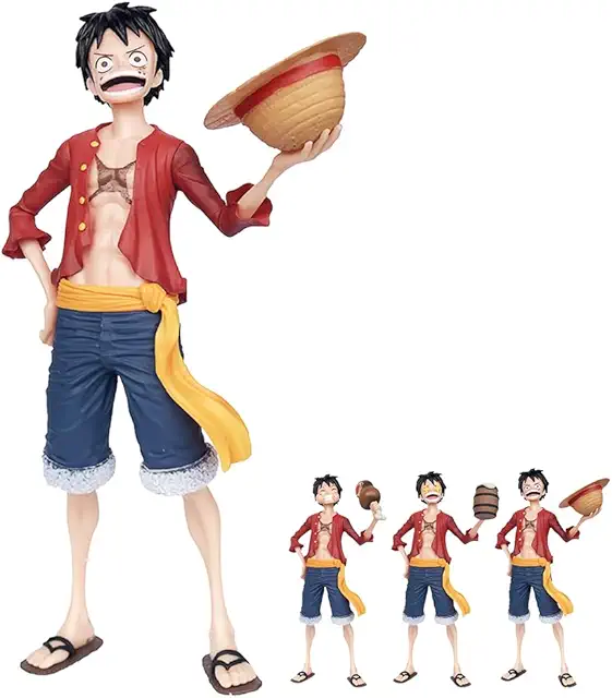 Figura de One Piece Luffy - Modelo de PVC Coleccionable de Anime (28cm)