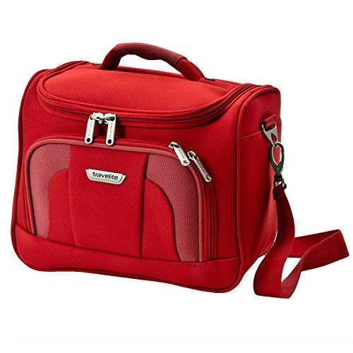 travelite Handgepäck Kulturtasche mit Aufsteckfunktion, Gepäck Serie Orlando: Klassisches Weichgepäck Beautycase im zeitlosen Design, 19 Liter, 0,9 kg