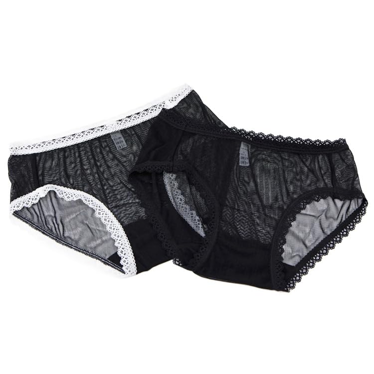 Luxurious 100 Mulberry Silk Womens Mid-Low Waist Panties Briefs - Soft Comfortable Ladies Underwear 2-Pack