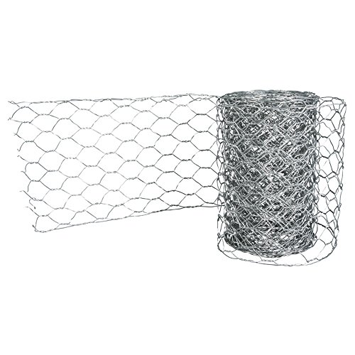 Rayher Malla metálica hexagonal, 1,22 m largo, 21,5 cm ancho, manualidades y decoración, 2410721