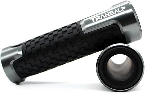 for TRANSALP 600 VH/VJ VK/VL VM/VN VP/VR/VS TRANSALP600 Motorcycle Hand Grips Accessories Handle Bar Handlebar Hand GripGrey