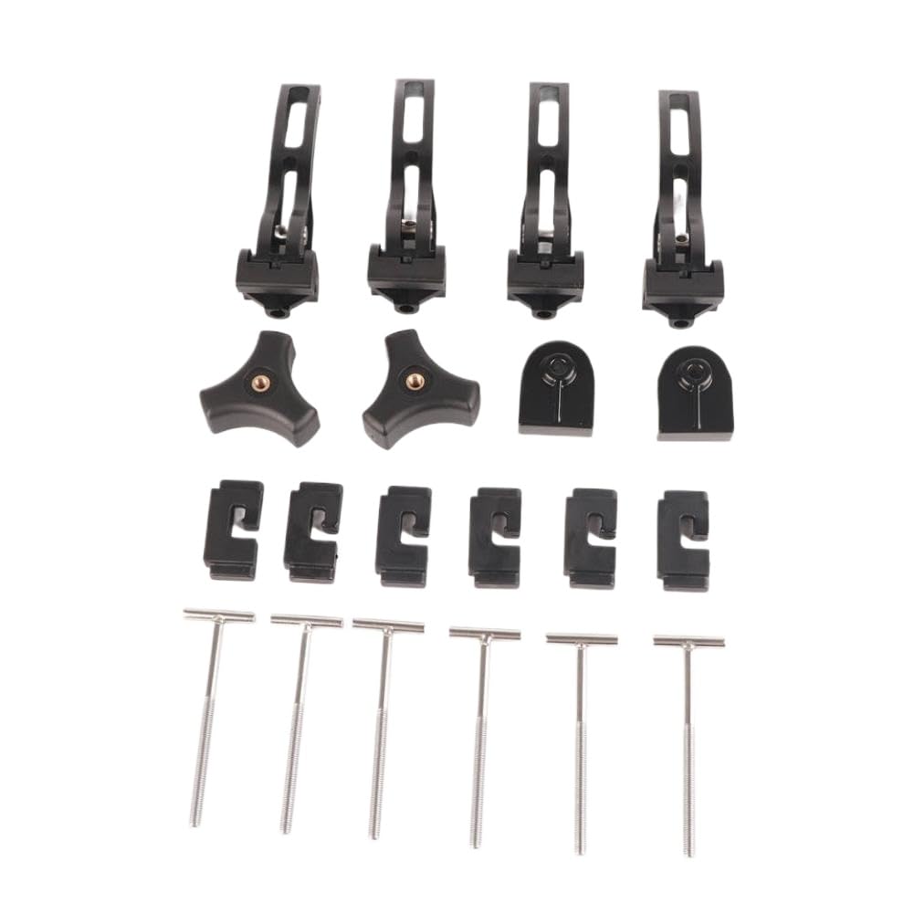 Pince en Aluminium Compatible avec Bâche Pliante Rigide Triple