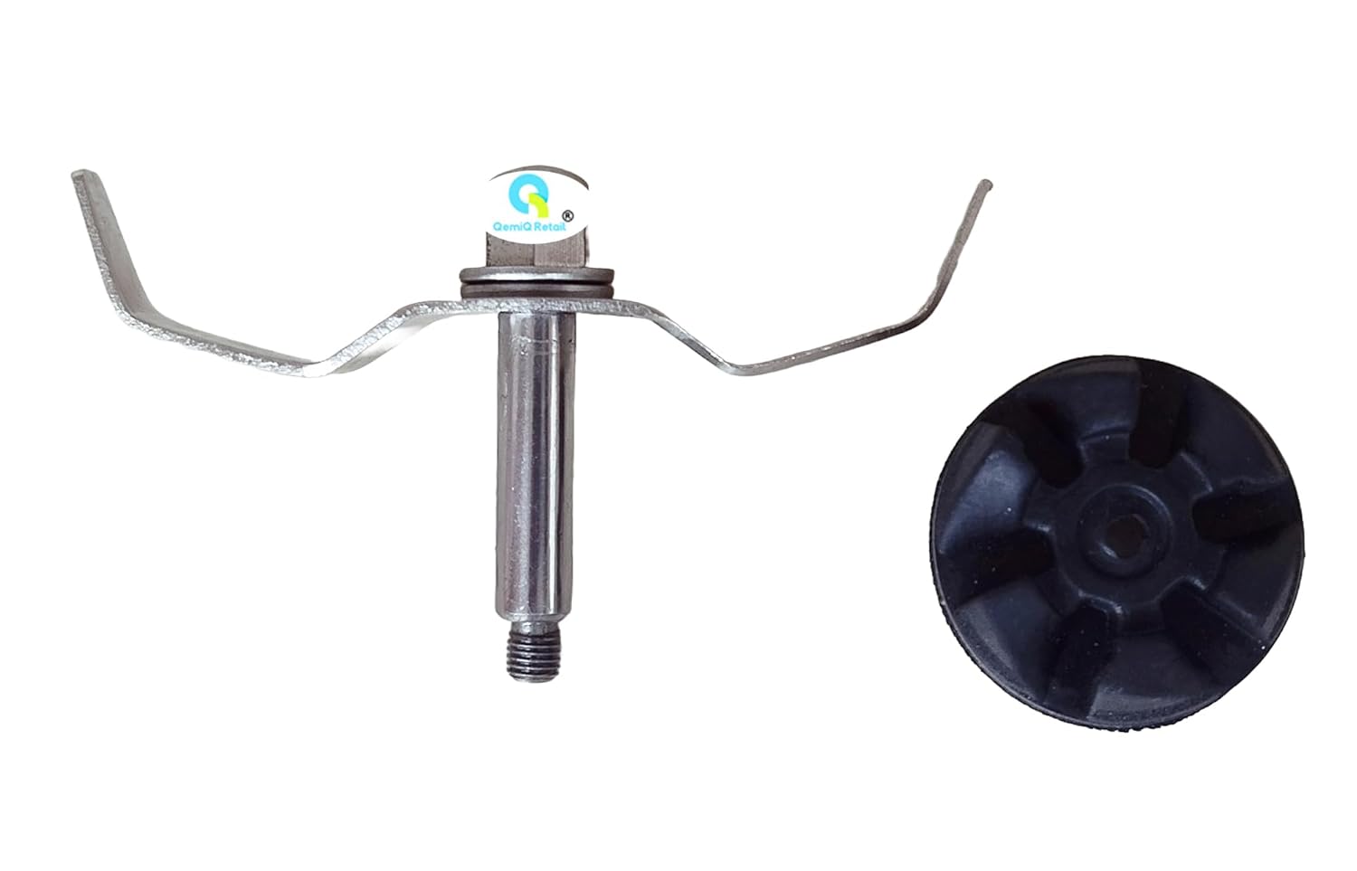 QemiQ Retail®- “Chutney(Small) Jar Blade Set with Coupler”(1 Unit)-Suitable for “National/Panasonic Mixer Grinder’s..