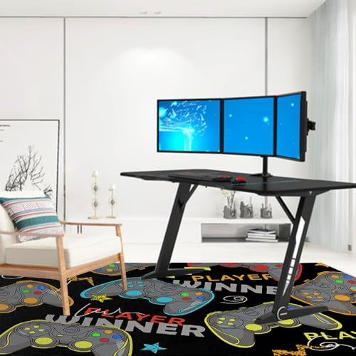 Tapete decorativo gaming para habitación 150x100 cm miniatura 2
