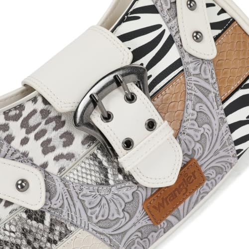 Image of Wrangler Western Shoulder Bag for Women Small Purse Aztec Hobo Bag HandBag with Detachable Strap